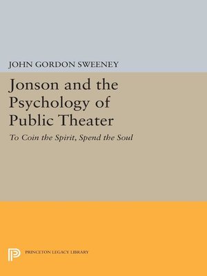 cover image of Jonson and the Psychology of Public Theater